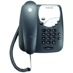   Motorola CT1 vezeték nélküli telefon fali tartóval - fekete