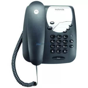 Motorola CT1 vezeték nélküli telefon fali tartóval - fekete
