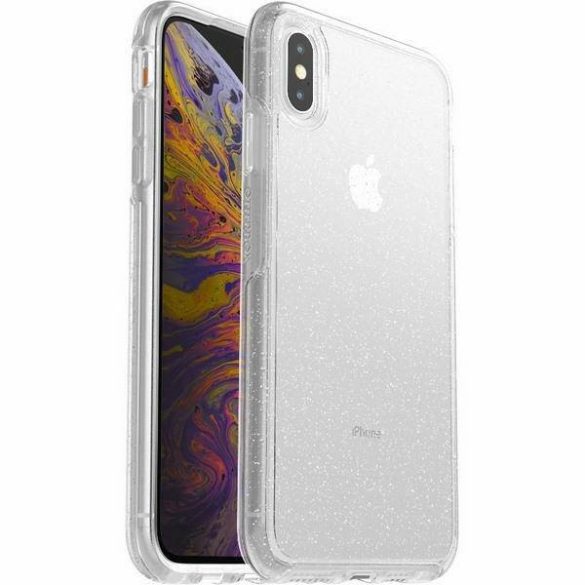 Tok Otterbox Symmetry iPhone XS Max átlátszó csillagpor 33781 tok