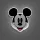 Neon Yellowpop Disney Mickey-mintás     arc