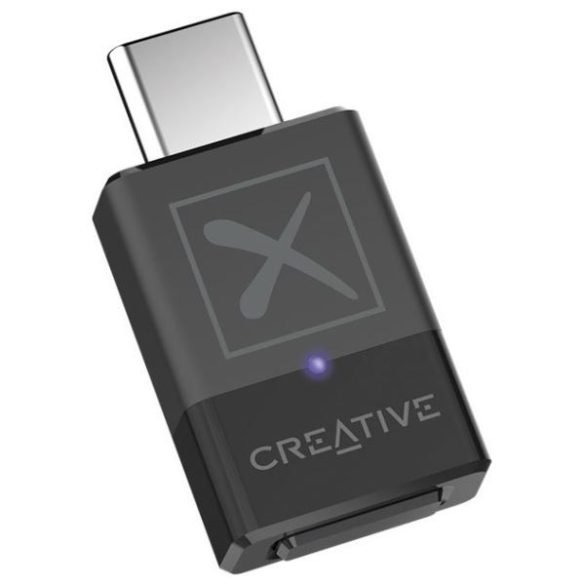 Creative BT-W3X audio Bluetooth 5.3 adapter - fekete