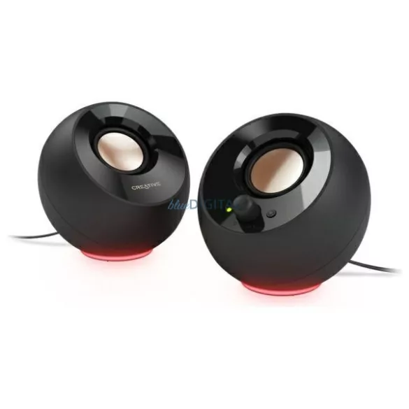 Creative 2.0 Pebble SE USB-C Computer Speakers with RGB Backlight