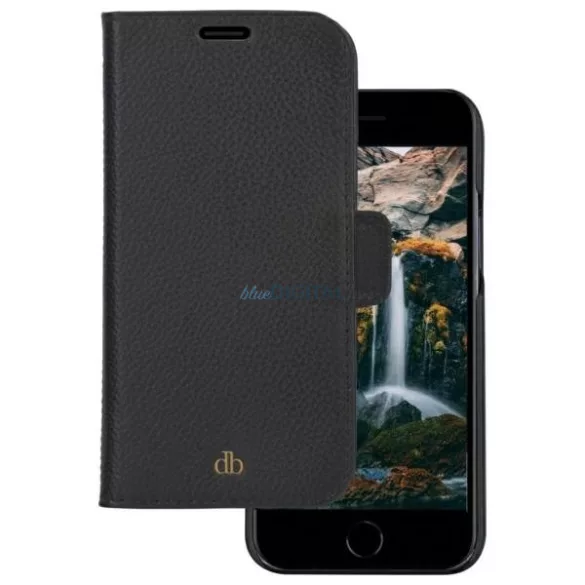 dbramante1928 New York kinyitható tok iPhone 7/8/SE 2020/SE 2022 - fekete