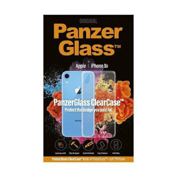 PanzerGlass ClearCase iPhone XR átlátszó tok