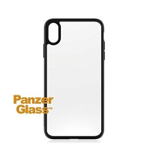 PanzerGlass ClearCase iPhone Xs Max fekete tok