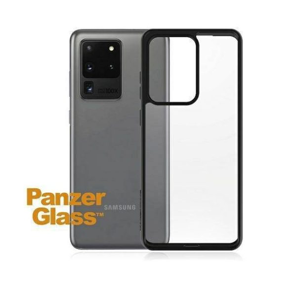 PanzerGlass ClearCase Samsung Galaxy S20 Ultra G988 fekete tok