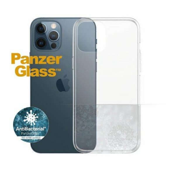 PanzerGlass ClearCase iPhone 12 Pro Max 6,7" antibakteriális átlátszó tok