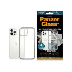   PanzerGlass ClearCase iPhone 12 Pro Max szatén ezüst AB tok