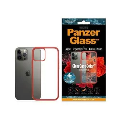 PanzerGlass ClearCase iPhone 12/12 Pro narancs piros AB tok