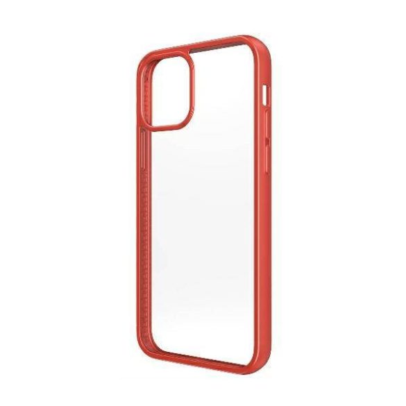 PanzerGlass ClearCase iPhone 12/12 Pro narancs piros AB tok