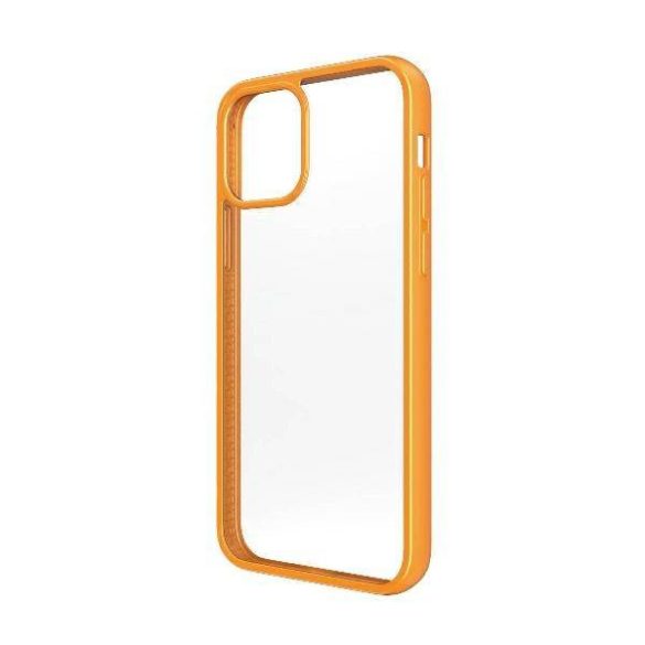 PanzerGlass ClearCase iPhone 12/12 Pro narancssárga AB tok