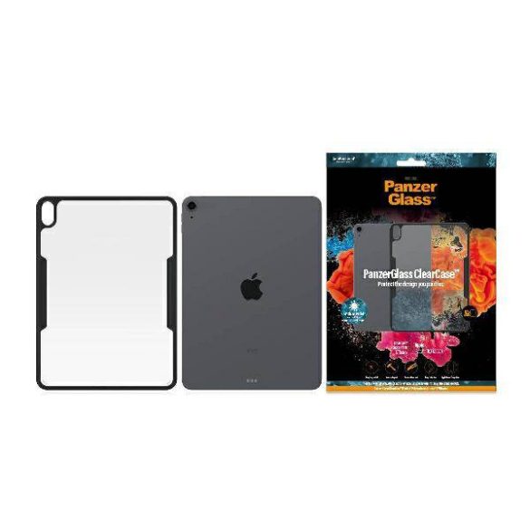 PanzerGlass ClearCase iPad 10.9" antibakteriális fekete tok