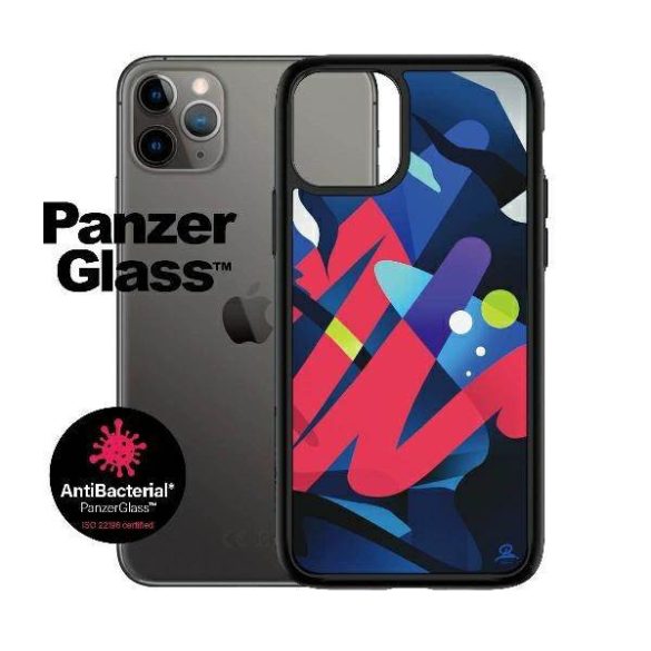PanzerGlass ClearCase iPhone 11 Pro Mikael B Limited Artist Edition antibakteriális tok