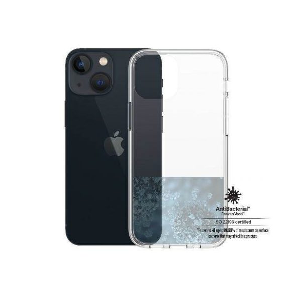 PanzerGlass ClearCase iPhone 13 Mini 5,4" antibakteriális ütésálló átlátszó tok