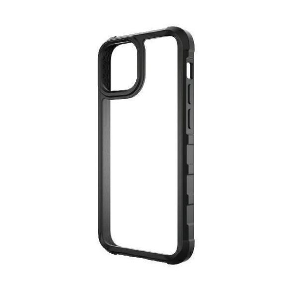 PanzerGlass ClearCase iPhone 13 Mini 5.4" fekete antibakteriális ütésálló SilverBullet tok