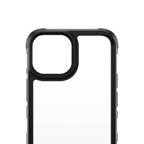 PanzerGlass ClearCase iPhone 13 Mini 5.4" fekete antibakteriális ütésálló SilverBullet tok