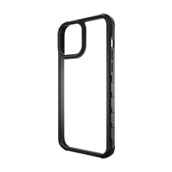 PanzerGlass ClearCase iPhone 13 Pro Max 6.7" fekete antibakteriális ütésálló SilverBullet tok