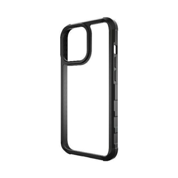 PanzerGlass ClearCase iPhone 13 Pro 6.1" fekete antibakteriális ütésálló SilverBullet tok