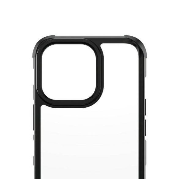 PanzerGlass ClearCase iPhone 13 Pro 6.1" fekete antibakteriális ütésálló SilverBullet tok