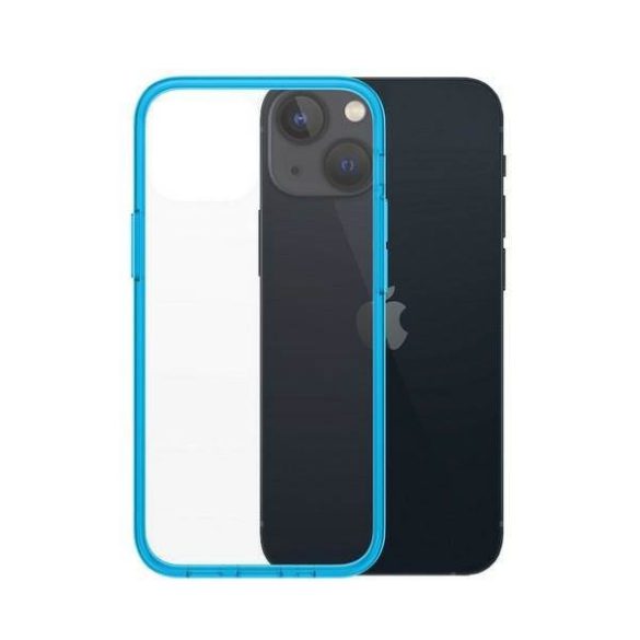 PanzerGlass ClearCase iPhone 13 Mini 5.4" antibakteriális ütésálló türkízkék tok