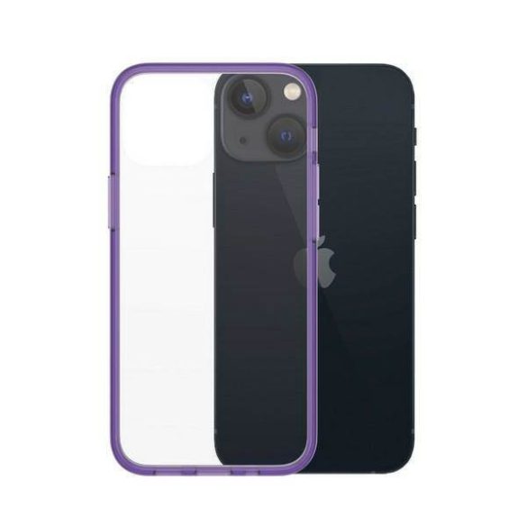 PanzerGlass ClearCase iPhone 13 Mini 5.4" antibakteriális ütésálló lila tok