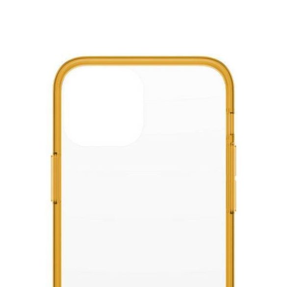 PanzerGlass ClearCase iPhone 13 Mini 5.4" antibakteriális katonai osztályú narancs tok