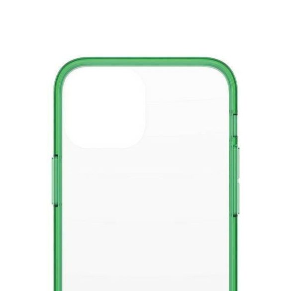 PanzerGlass ClearCase iPhone 13 Mini 5.4" antibakteriális katonai fokozatú lime tok