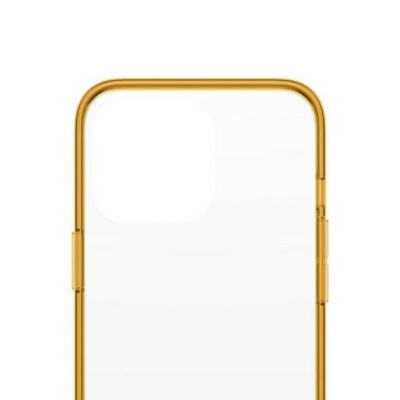 PanzerGlass ClearCase iPhone 13 Pro 6.1" antibakteriális ütésálló narancs tok