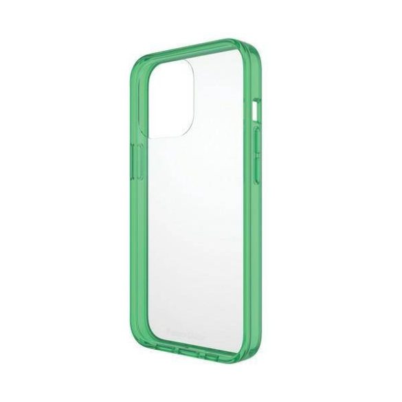 PanzerGlass ClearCase iPhone 13 Pro 6.1" antibakteriális ütésálló sárgászöld tok