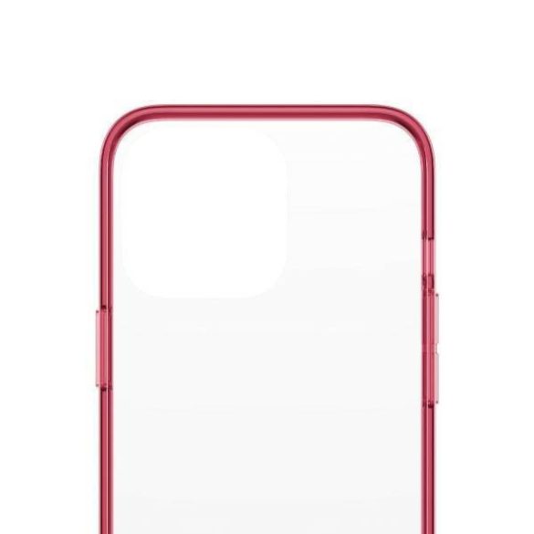 PanzerGlass ClearCase iPhone 13 Pro 6,1" antibakteriális ütésálló piros tok