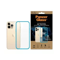   PanzerGlass ClearCase iPhone 13 Pro Max 6,7" antibakteriális ütésálló türkízkék tok