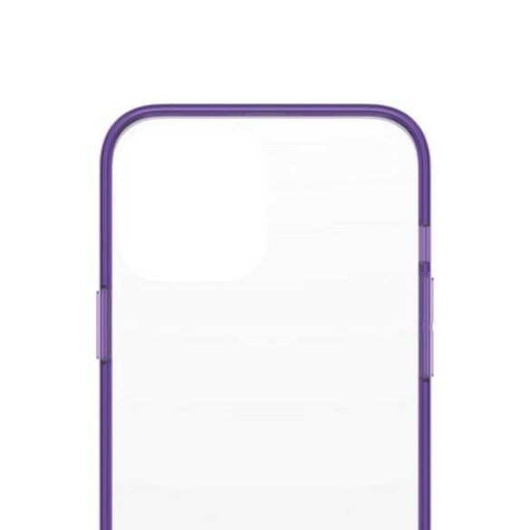 PanzerGlass ClearCase iPhone 13 Pro Max 6.7" antibakteriális ütésálló lila tok