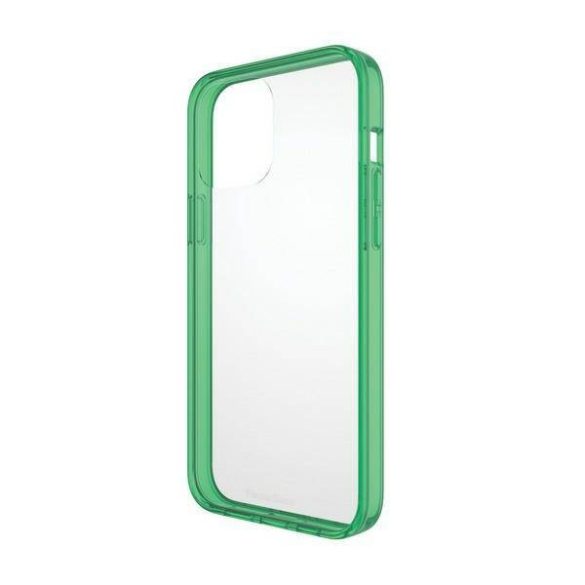 PanzerGlass ClearCase iPhone 13 Pro Max 6.7" antibakteriális ütésálló sárgászöld tok