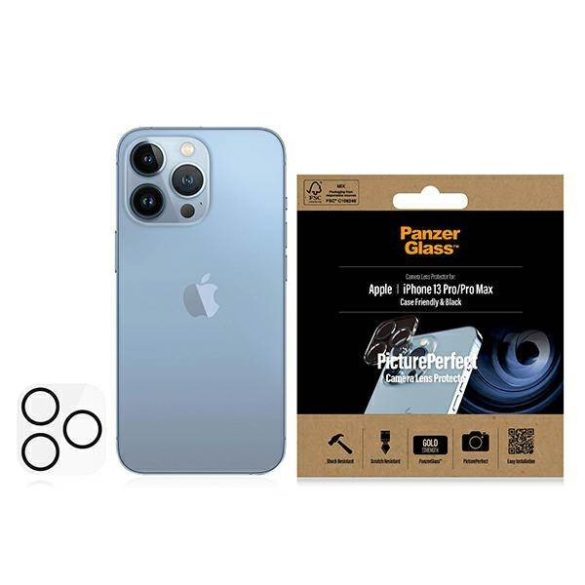 PanzerGlass iPhone 13 Pro/13 Pro Max kameravédő képernyővédő fólia