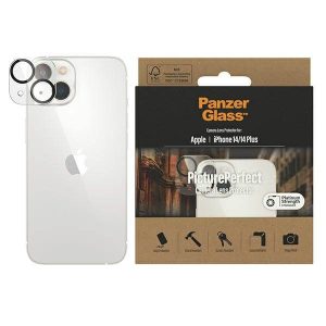 PanzerGlass iPhone 14 / 14 Plus Platinium Erősség kameravédő képernyővédő fólia