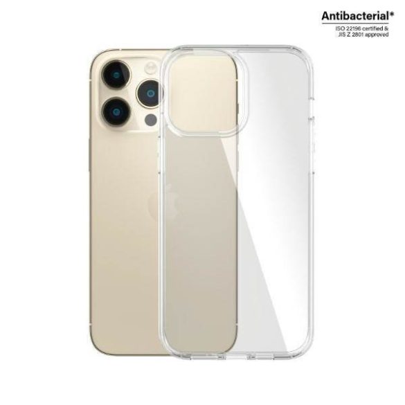 PanzerGlass keménytok iPhone 14 Pro Max 6,7" antibakteriális ütésálló átlátszó tok