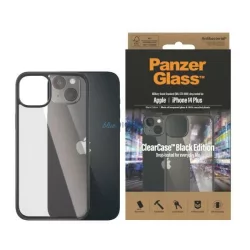   PanzerGlass ClearCase iPhone 14 Plus 6,7" antibakteriális fekete tok