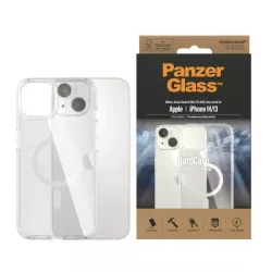   PanzerGlass keménytok iPhone 14 6,1" MagSafe antibakteriális ütésálló tok átlátszó