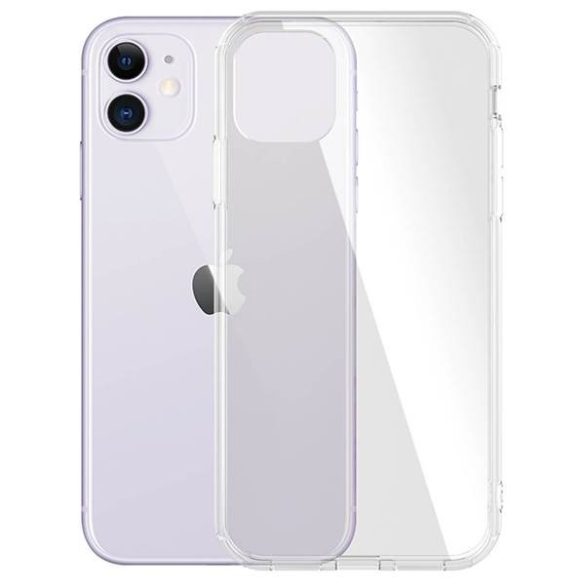 PanzerGlass ClearCase iPhone 11antibakteriális ütésálló átlátszó tok