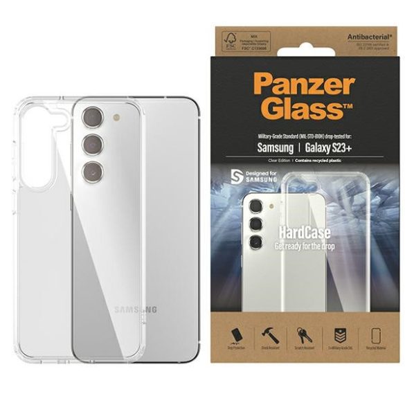 PanzerGlass ClearCase Sam Samsung Galaxy S23+ S916 átlátszó 0434 tok