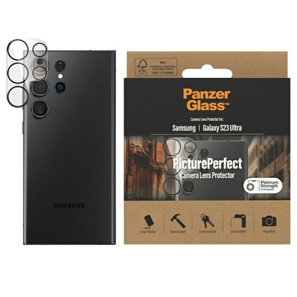 PanzerGlass Picture Perfect Samsung Samsung Galaxy S23 UltraS918 0441 kamera objektív fólia