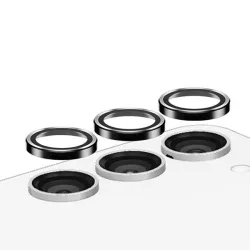   PanzerGlass Hoops Camera Samsung Galaxy S23 FE fekete lencsevédő gyűrűk fólia