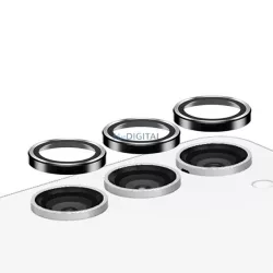  PanzerGlass Hoops Camera Samsung Galaxy S23 FE fekete lencsevédő gyűrűk fólia