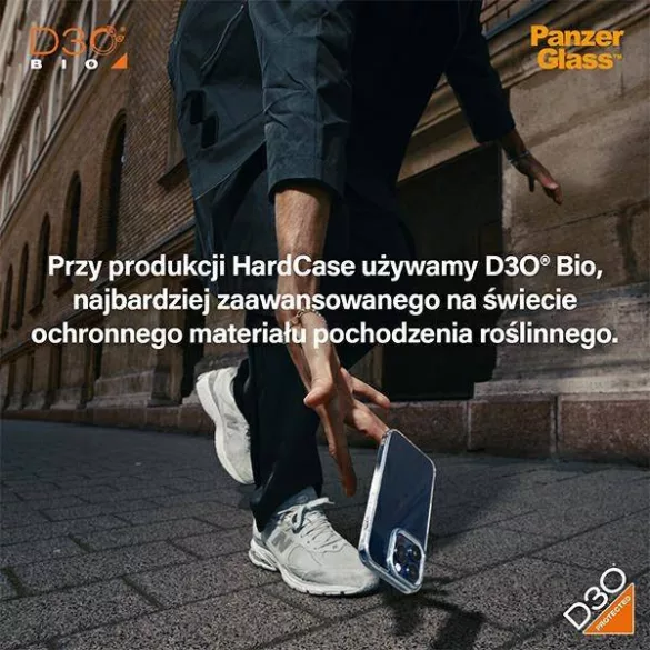 PanzerGlass HardCase tok iPhone 15 - átlátszó