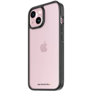 PanzerGlass ClearCase tok iPhone 15 - fekete