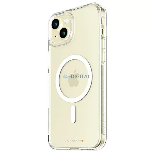 PanzerGlass HardCase iPhone 15 Plus / 14 Plus 6,7" D3O MagSafe 3x katonai minőségű átlátszó 1182