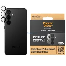   PanzerGlass Picture Perfect kamera lencse védő üvegfólia fekete szegéllyel Samsung Galaxy S24 Plus