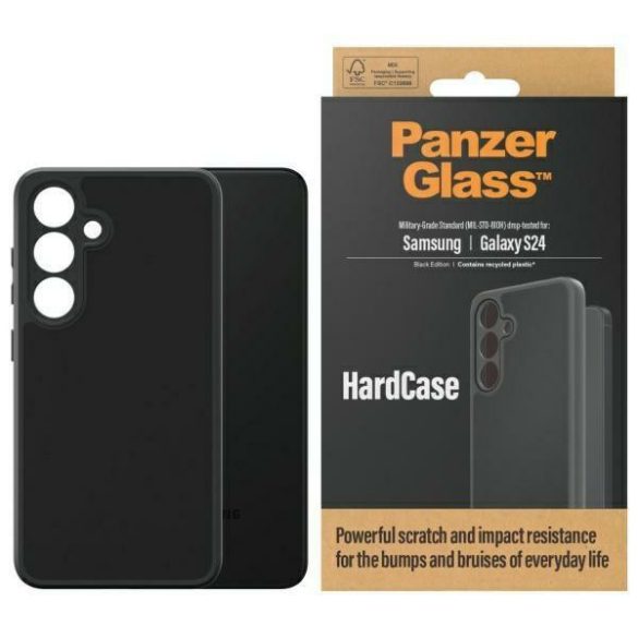 PanzerGlass HardCase tok Samsung Galaxy S24 - fekete