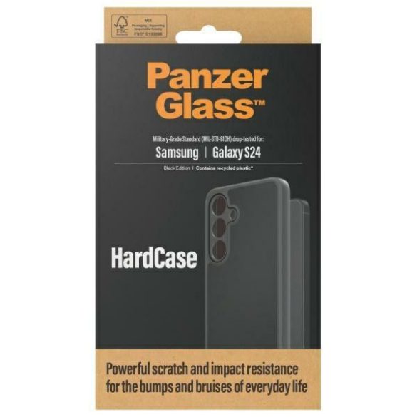 PanzerGlass HardCase tok Samsung Galaxy S24 - fekete