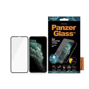 PanzerGlass E2E Super+ iPhone XS Max /11 Pro Max tokbarát antibakteriális fekete képernyővédő fólia